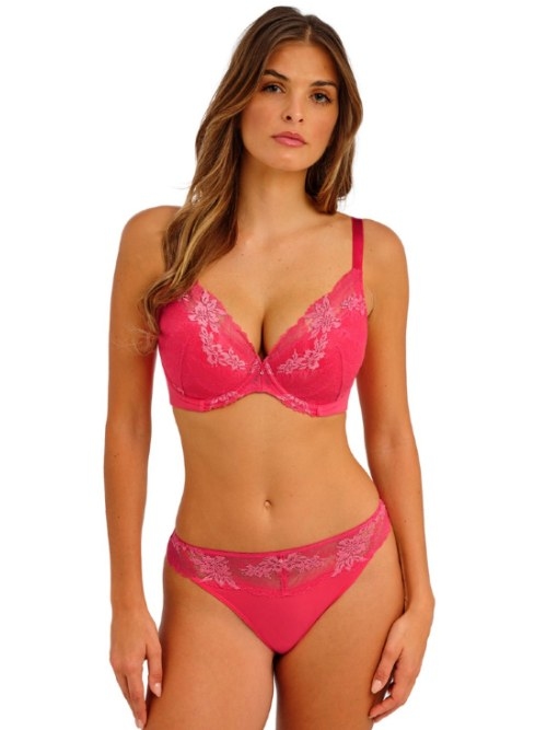 Wacoal Lingerie Most Divine rose slip brésilien