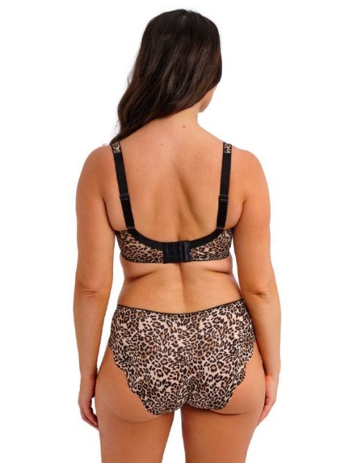 Fantasy Lingerie Talia animal print slip