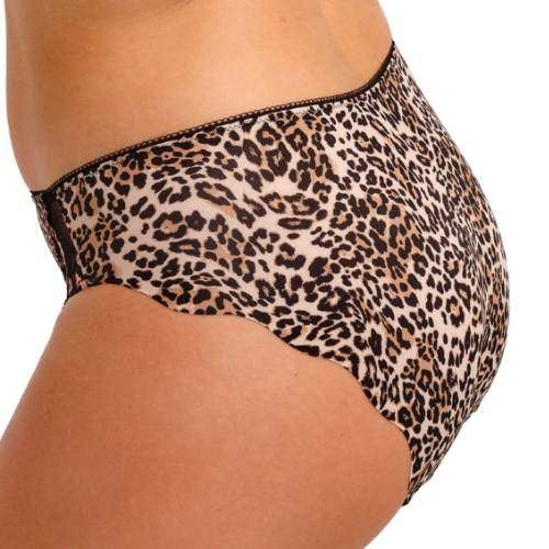 Fantasy Lingerie Talia animal print slip