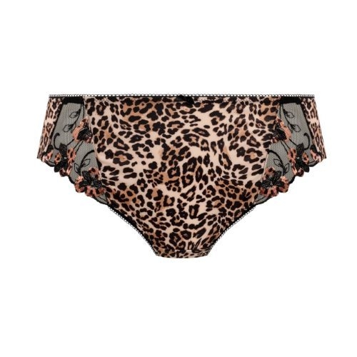 Fantasy Lingerie Talia animal print slip