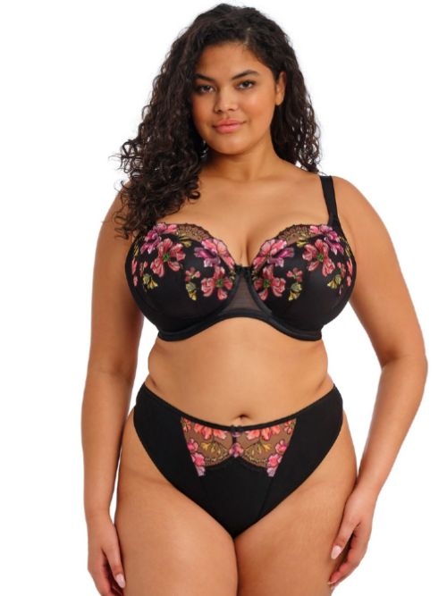 Elomi Teagan noir culotte string