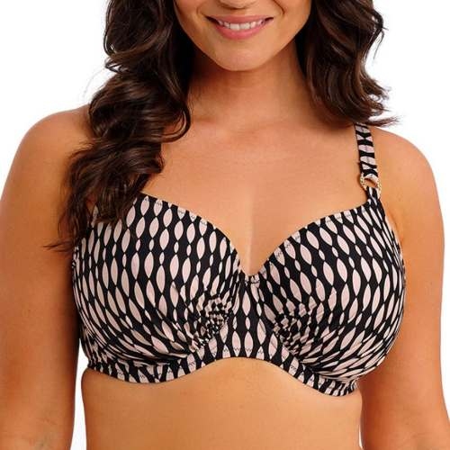 Fantasy Swim Shell Bay noir haut de bikini préformé
