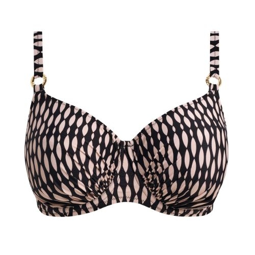 Fantasy Swim Shell Bay noir haut de bikini préformé