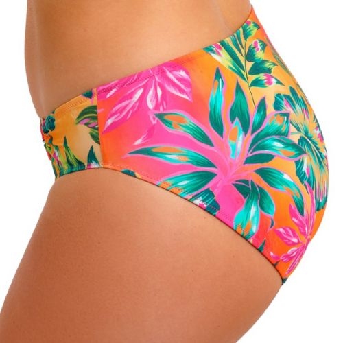 Fantasy Swim Sunset Reef orange slip de bikini