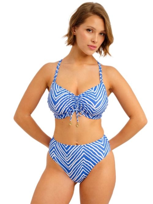Freya Swim Fiji Falls bleu/blanc soutien-gorge bikini corbeille