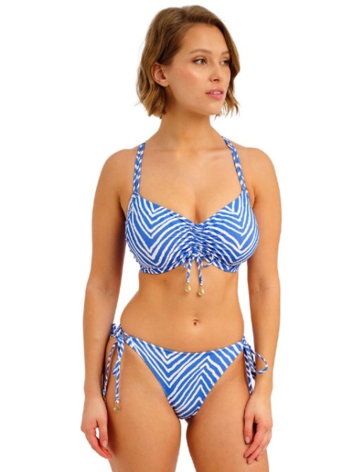 Freya Swim Fiji Falls bleu/blanc slip de bikini