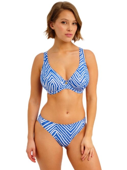 Freya Swim Fiji Falls bleu/blanc slip de bikini