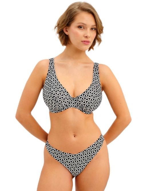 Freya Swim Koh Tao noir/blanc soutien-gorge bikini corbeille