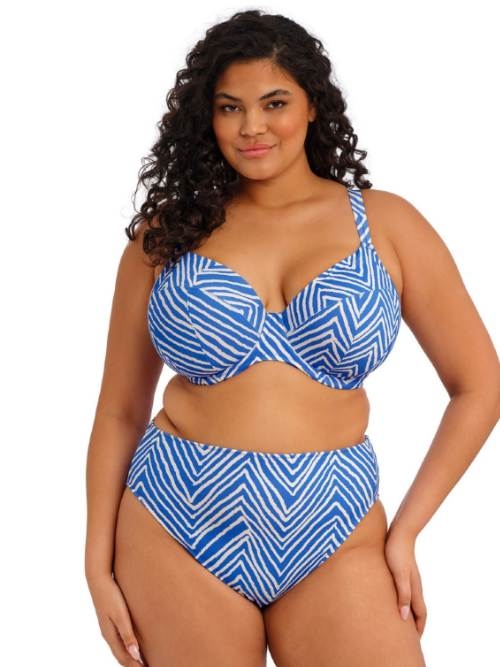 Elomi Swim Fiji Falls bleu/blanc soutien-gorge bikini corbeille
