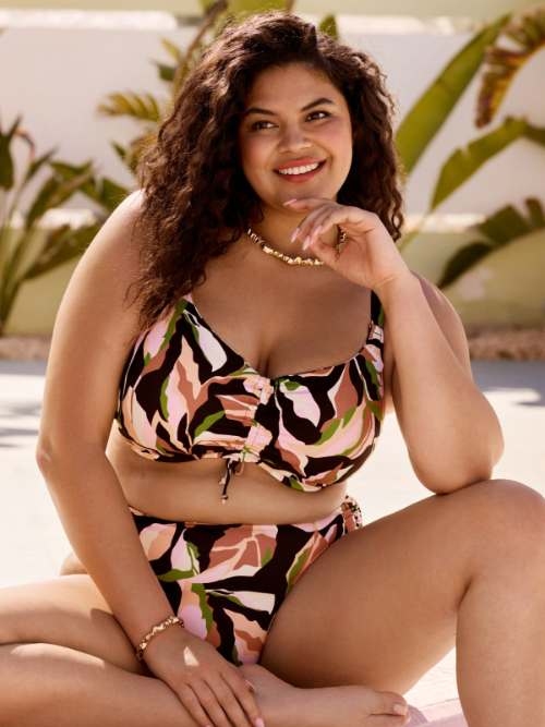 Elomi Swim Ocean Avenue noir haut de bikini préformé