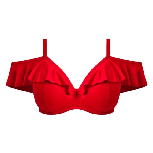 Elomi Swim Plain Sailing rouge haut de bikini préformé