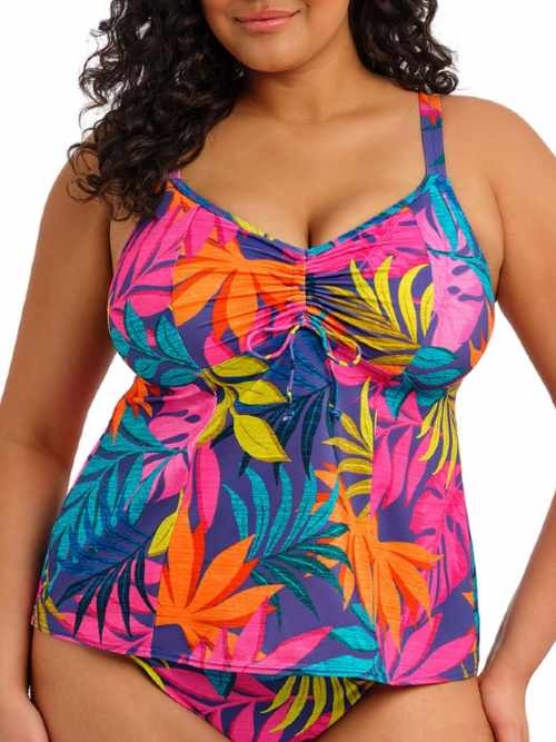 Elomi Swim Porto Rafti bleu tankini top