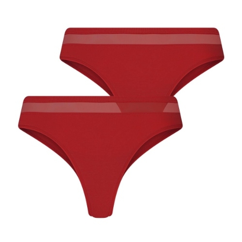 RJ Bodywear Allure rouge culotte string