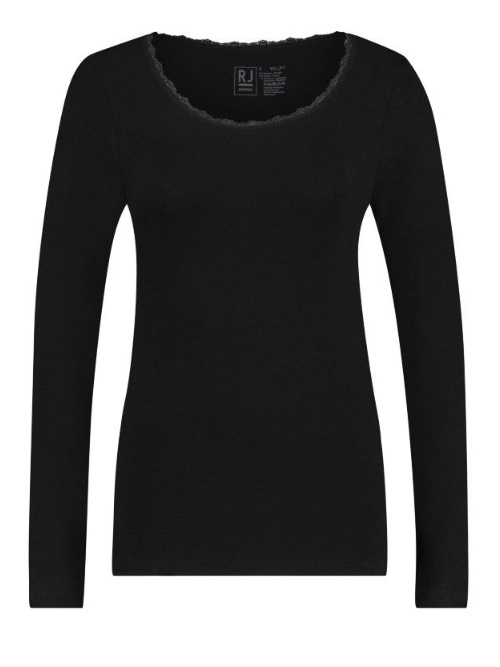 RJ Bodywear Thermo Pro noir thermo t-shirt pour femmes