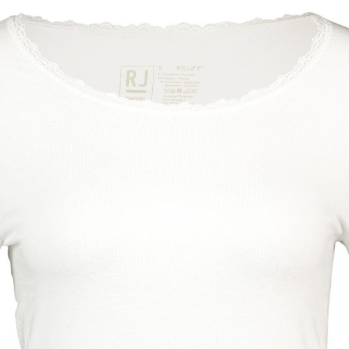 RJ Bodywear Thermo Pro blanc cassé thermo t-shirt pour femmes