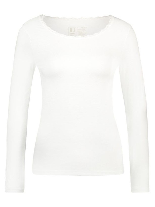 RJ Bodywear Thermo Pro blanc cassé thermo t-shirt pour femmes