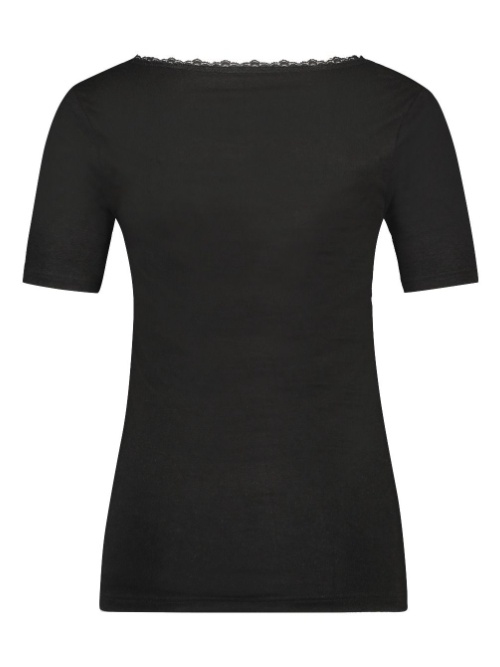 RJ Bodywear Thermo Pro noir thermo t-shirt pour femmes