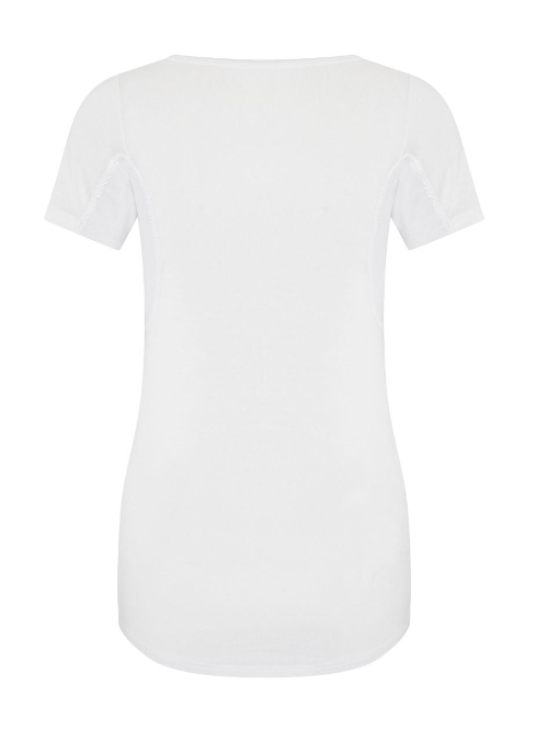 RJ Bodywear Sweatproof blanc haut