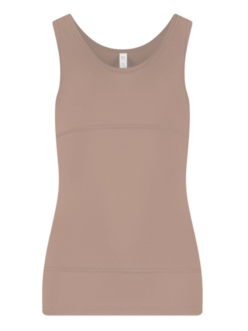 RJ Bodywear Pure Color Shape beige chemise pour femmes