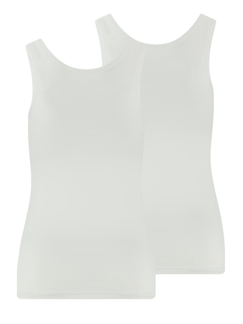 RJ Bodywear Pure Color Extra comfort blanc chemise pour femmes