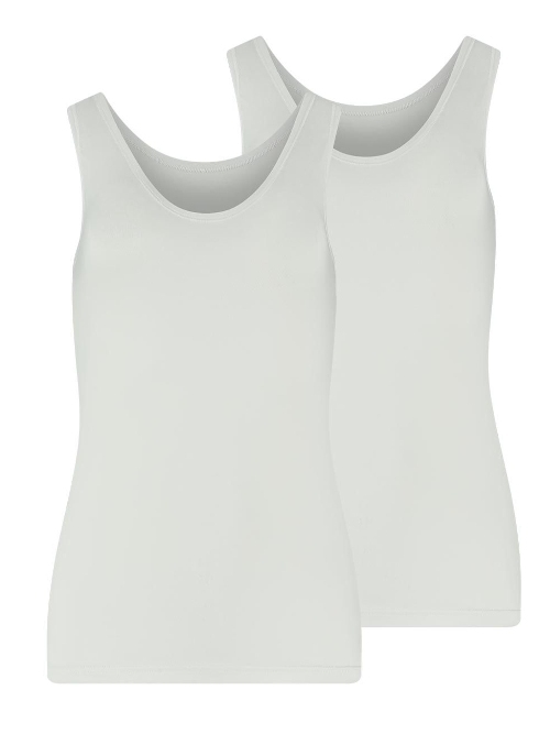 RJ Bodywear Pure Color Extra comfort blanc chemise pour femmes