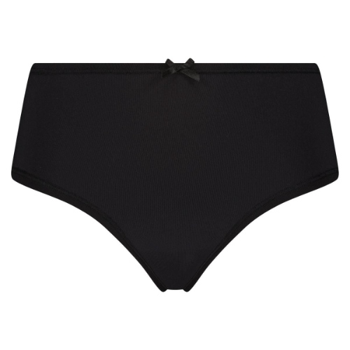 RJ Bodywear Pure Color Extra comfort noir culotte string