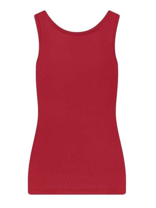 RJ Bodywear Pure Color Extra comfort rouge chemise pour femmes
