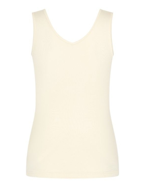 RJ Bodywear Pure Color ivoire chemise pour femmes
