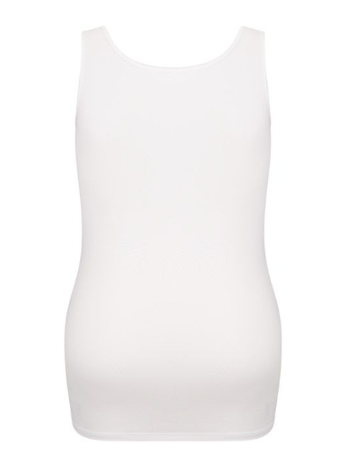 RJ Bodywear Pure Color blanc chemise pour femmes