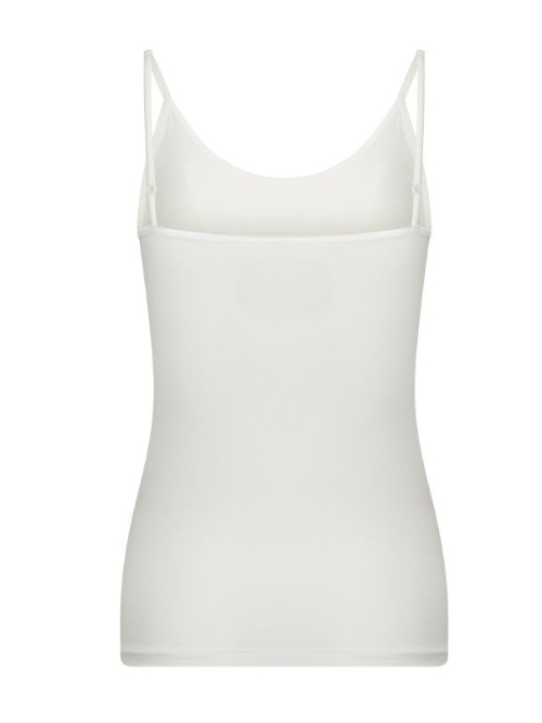 RJ Bodywear Pure Color blanc top spaghetti
