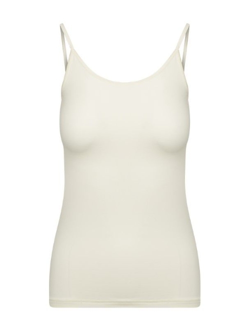 RJ Bodywear Pure Color ivoire top spaghetti