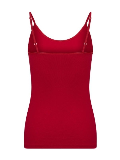 RJ Bodywear Pure Color rouge top spaghetti