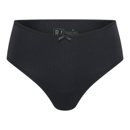 RJ Bodywear Pure Color noir culotte string