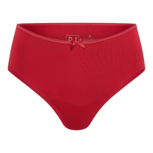 RJ Bodywear Pure Color rouge culotte string