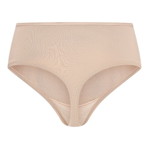 RJ Bodywear Pure Color beige culotte string