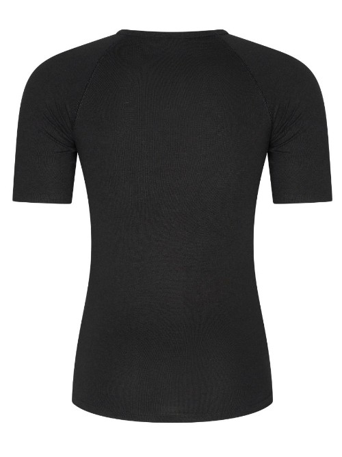 RJ Bodywear Hommes Thermo Pro noir thermo t-shirt pour homme