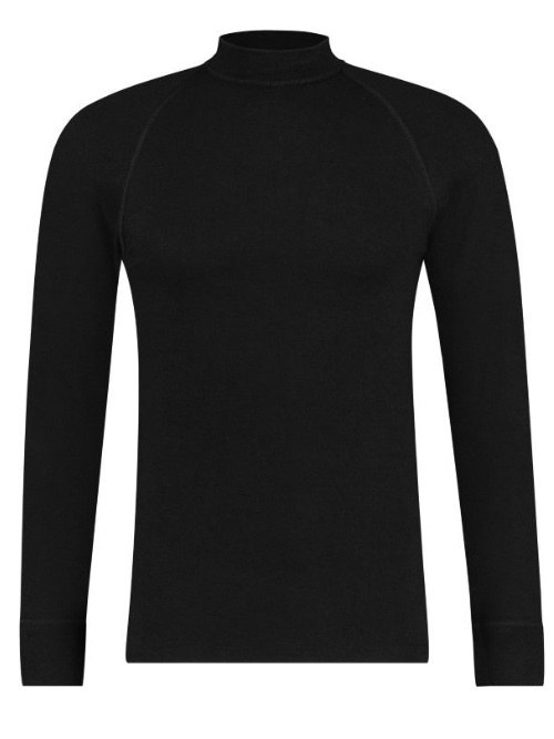 RJ Bodywear Hommes Thermo Pro noir thermo t-shirt pour homme
