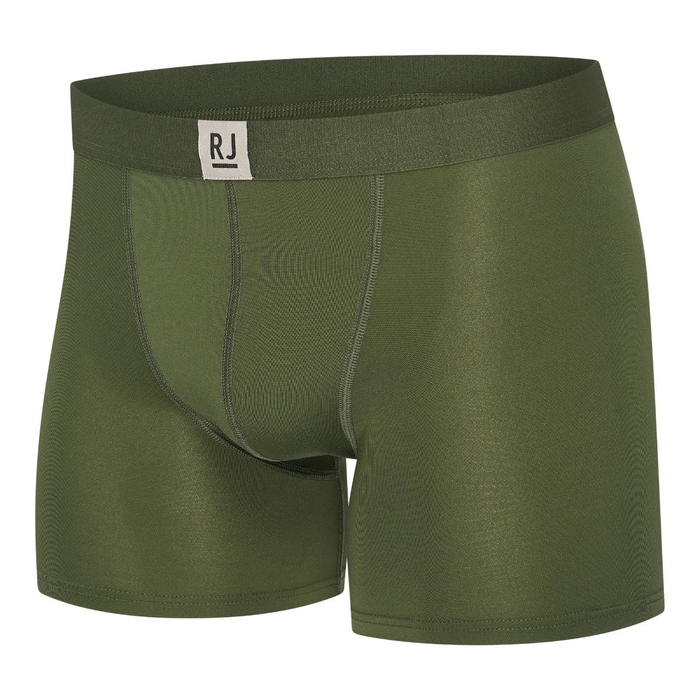 RJ Bodywear Hommes Alca vert boxer en coton