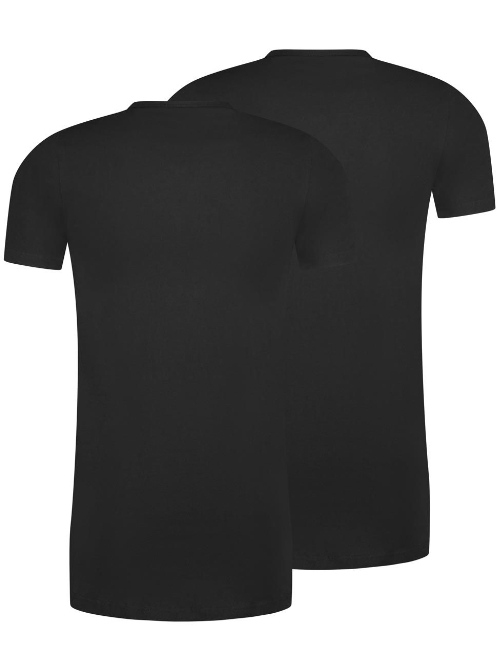 RJ Bodywear Hommes Everyday noir shirt