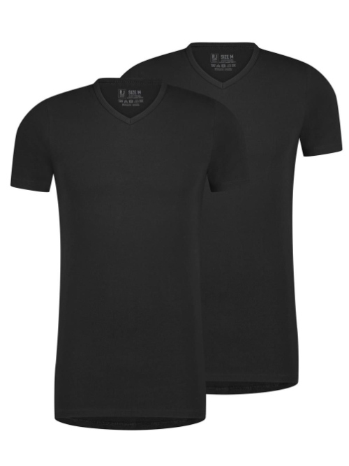 RJ Bodywear Hommes Everyday noir shirt