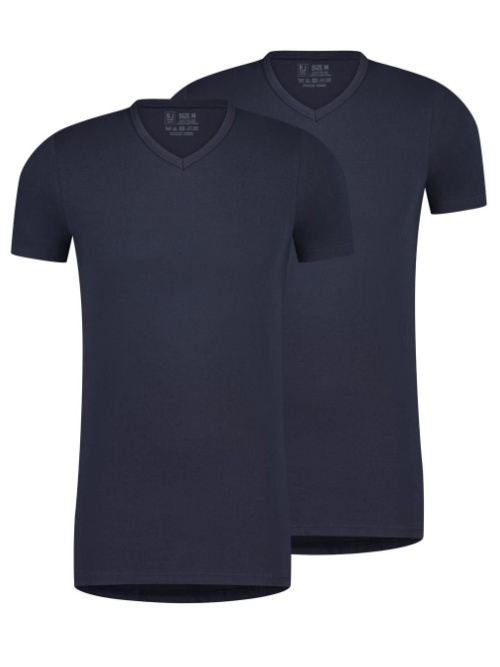 RJ Bodywear Hommes Everyday bleu marine shirt