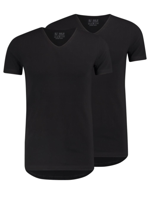 RJ Bodywear Hommes Everyday noir shirt