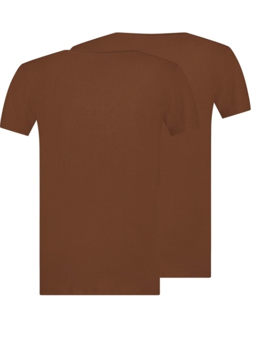 RJ Bodywear Hommes Good Life marron shirt