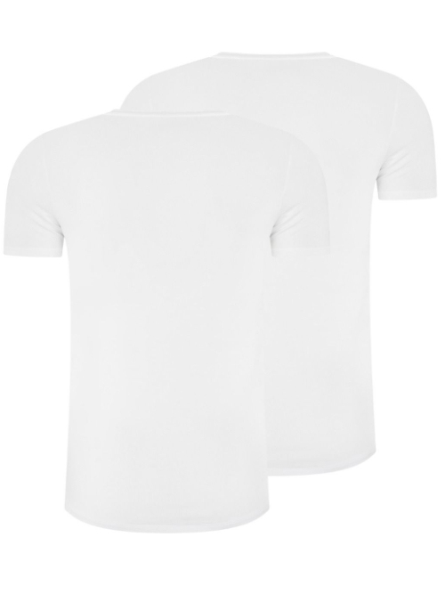 RJ Bodywear Hommes Good Life blanc shirt