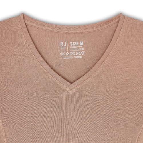 RJ Bodywear Hommes Sweatproof beige shirt