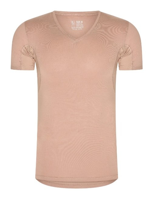 RJ Bodywear Hommes Sweatproof beige shirt