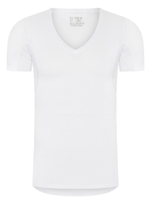 RJ Bodywear Hommes Sweatproof blanc shirt