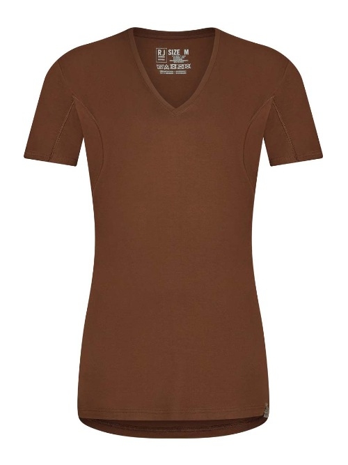 RJ Bodywear Hommes Sweatproof marron shirt