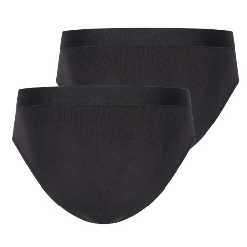 RJ Bodywear Hommes Pure Color  noir sport slip