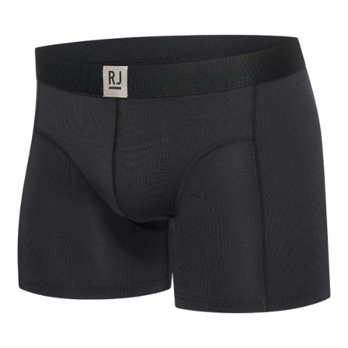 RJ Bodywear Hommes Pure Color  noir sport boxer